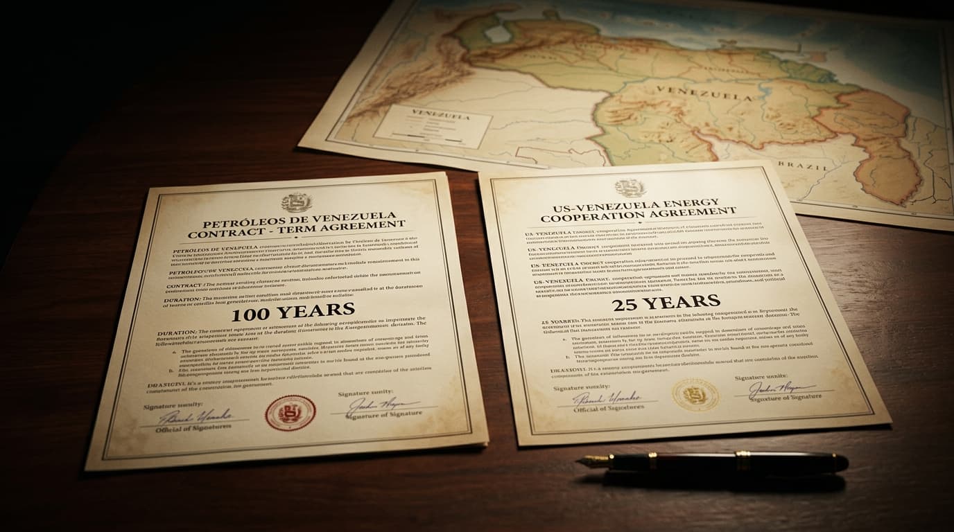 100 Anni o 25? Le Due Versioni dell'Accordo USA-Venezuela