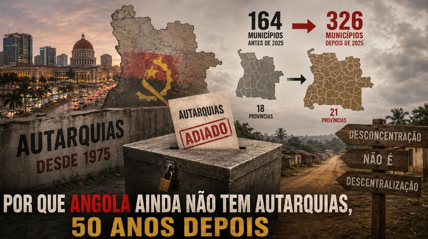 Why Angola Still Has No Local Municipalities, 50 Years Later