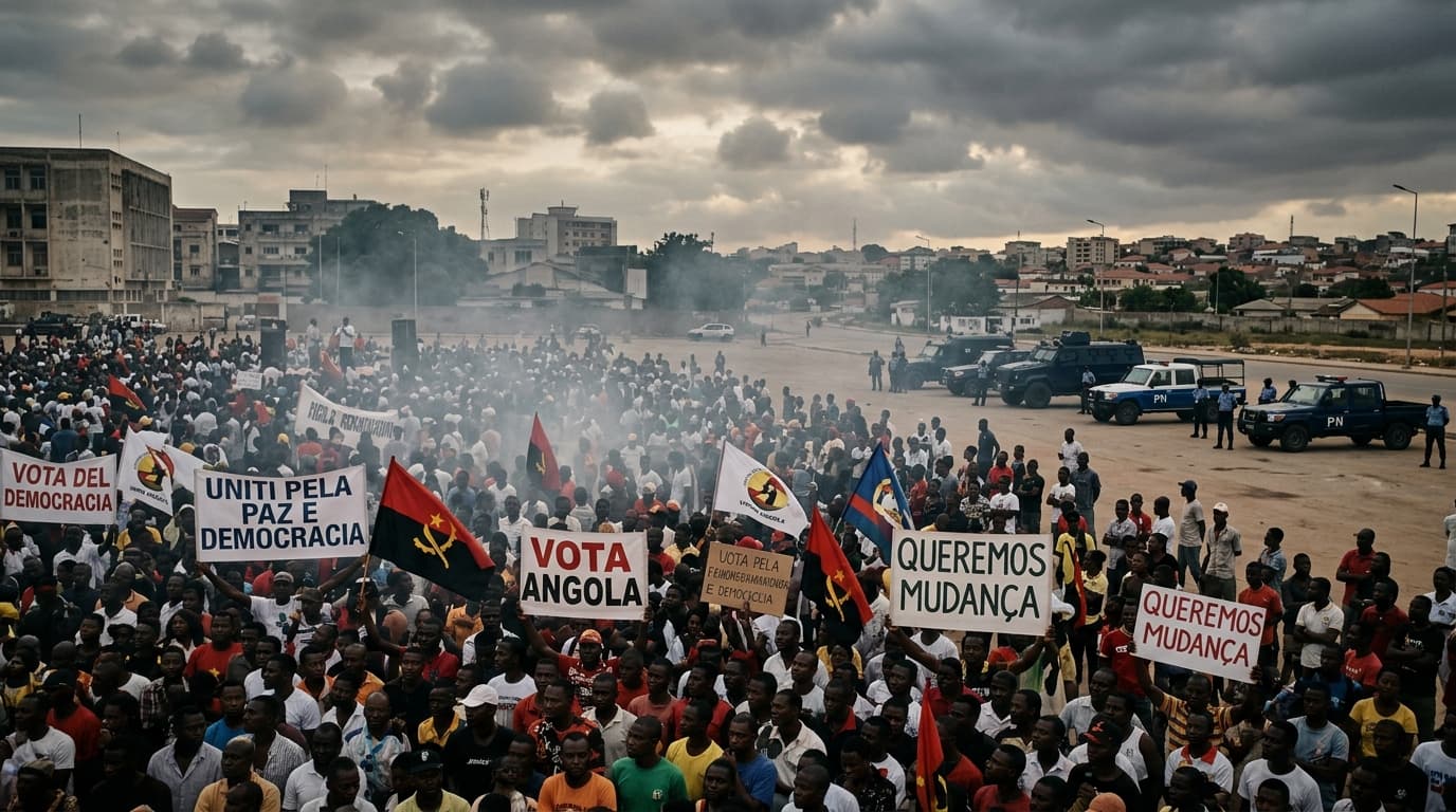 UNITA in Uíge: The Day Real Bullets Silenced a Rally