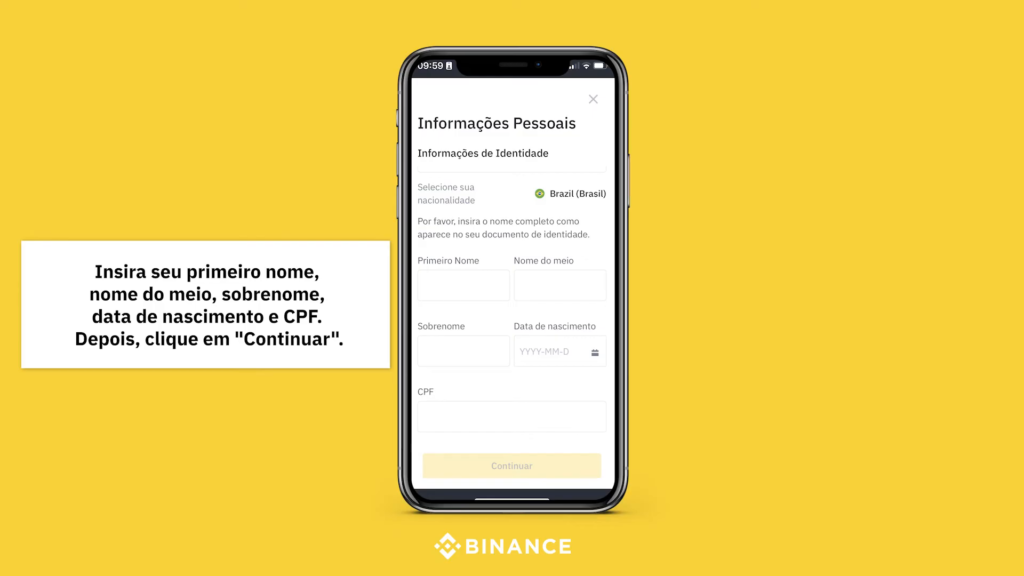 Passo 3: Verificação de Identidade (KYC)